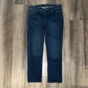 Lauren Ralph Lauren Modern Straight Curvy Jeans - 10 (Measures 33)